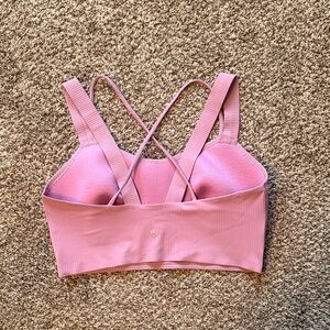 Lululemon Athletica like a cloud long line bra D/DD, Dahlia Mauve